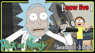 🔴 Rick and Morty: Season 1-3 Clips | Best Of | Livestream MQDEFAULT Thumbnail
