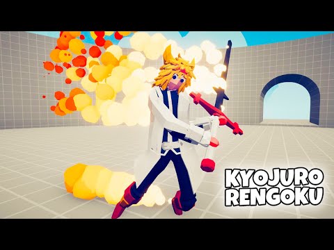 KYOJURO RENGOKU 1 vs 1 UNITS. DEMON SLAYER | TABS Totally Accurate Battle Simulator