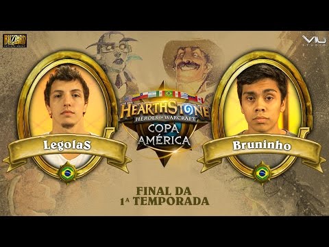 Hearthstone Copa America 2016 - Season 1 Final - LegolaS x Bruninho