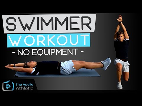 20 Minute Dryland Workout For Swimmers | No Equipment