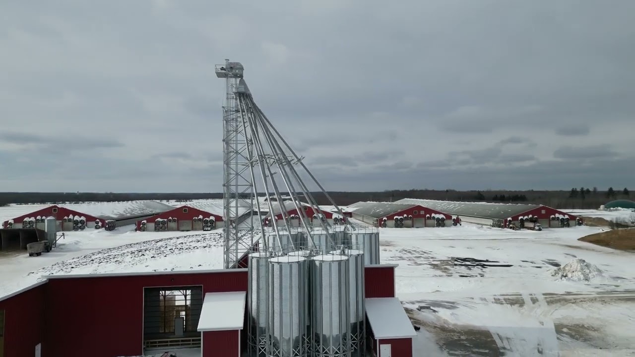 Sukup Hopper Grain Bins