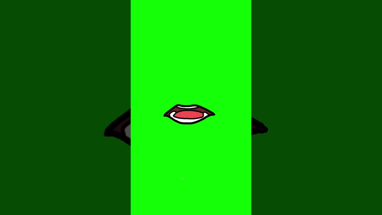 speaking mouth green screen #shorts