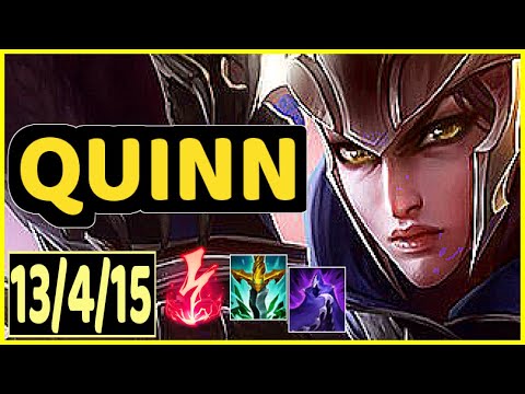 QUINN VS YONE - 13/4/15 KDA MID GAMEPLAY GRANDMASTER I