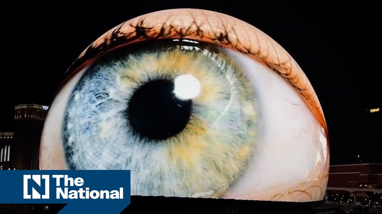 Why a gigantic eye has been watching over Las Vegas