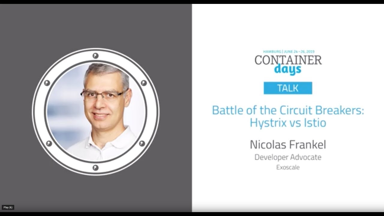 Battle of the Circuit Breakers: Hystrix vs. Istio - Nicolas Frankel