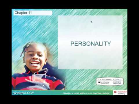 PSY123 Chapter 11 - Personality