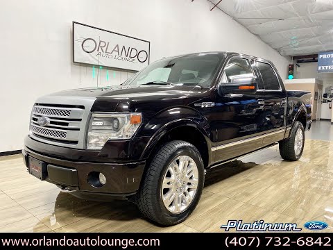2013 FORD F150 SUPERCREW CAB - PLATINUM PICKUP 4D 5 1/2 FT