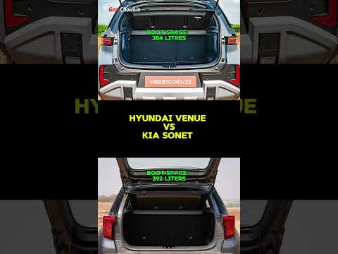 Hyundai Venue vs Kia Sonet 🔥 | Price & Features Comparison | Best Compact SUV?
