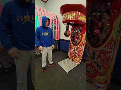 Punch Machine Tutorial, IMPROVE YOUR SCORE!! #viralreels #youtubeshorts #viral #boxing #shorts