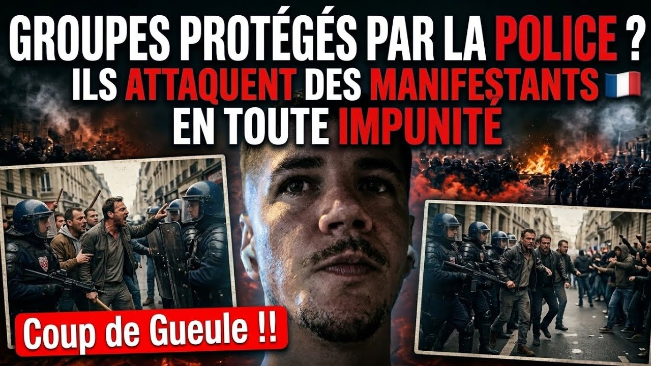 La Police protège les Milices ‼️ Danger en France 🇫🇷 Le chaos est proche (Urgent)