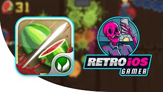 The first version of the Fruit Ninja on iPhone - Fruit Ninja Gameplay