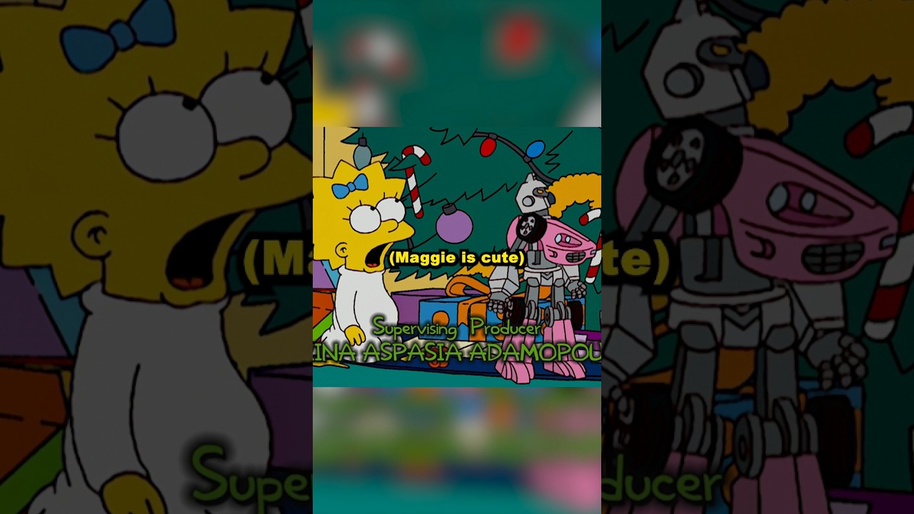 Cute Lisa's, Cute Maggie, Christmas LoL #simpson #shorts