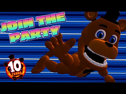 [FNAF/SFM] Join The Party | JT-Music FNaF World Rap Animation