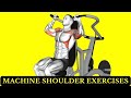 7 Shoulder Machine Workout Exercises To BUILD BIGGER Delts