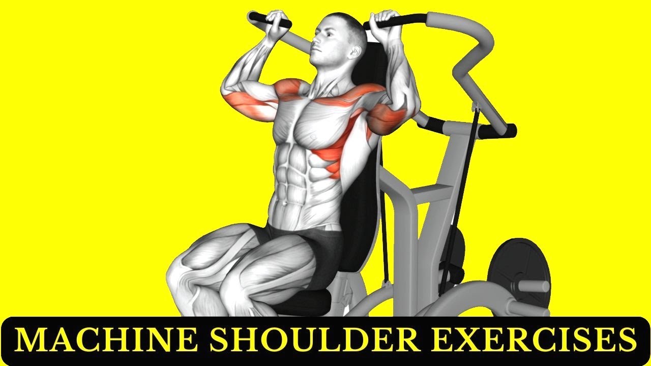 7 Shoulder Machine Workout Exercises to BUILD BIGGER Delts