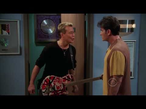 Eddie Van Halen on Two and a Half Men (S07E01)