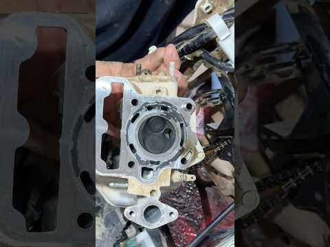 Thumbnail for Honda Ruckus head swap. No compression no problem, we swapped a good used head on back in business! by Honda Ruckus