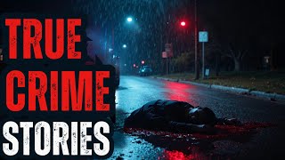 5 Disturbing True Crime Stories For Sleep With Rain Sound | Black Screen | Vol. 187