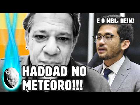 HADDAD DÁ ENTREVISTA AO METEORO E É PERGUNTADO SOBRE MBL; VEJA A RESPOSTA | PLANTÃO