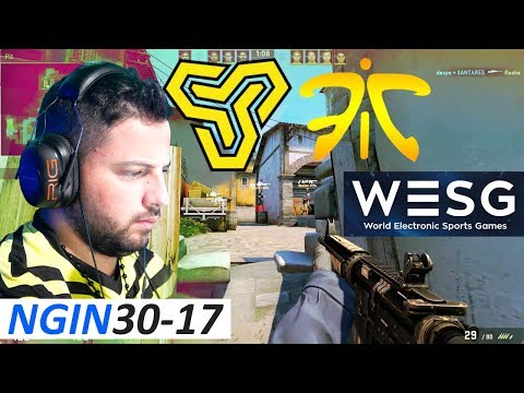 ngiN 30-17 / Space Soldiers vs fnatic / WESG 2017 EU & CIS Regional Finals - 3rd Place Decider