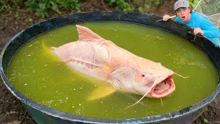 I Found a PREHISTORIC MONSTER in My POND!