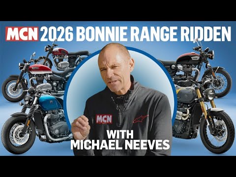 Triumph Top Trumps! 2026 Bonneville range ridden & rated | MCN