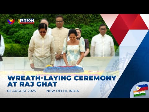 Wreath-laying Ceremony at Raj Ghat 8/05/2025