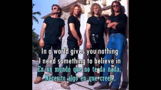 BON JOVI - Something to believe in (Lyrics - Letra // Subtitulado)