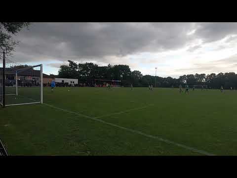 Ty Deacon capitalises on goalkeeping error for Aylesbury United against Aylesbury Vale Dynamos