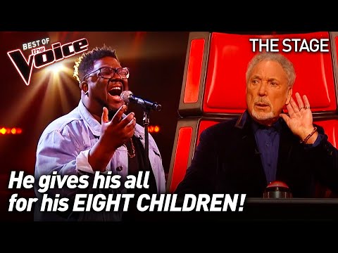 Roger Samuels sings 'Footprints in the Sand' by Leona Lewis  | The Voice Stage #13