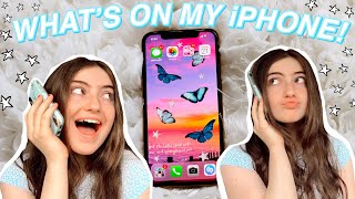 what's on my iPhone X 2020!