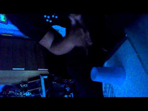 Christy doing the cup song & fucking up twice