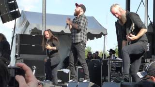 In Flames - Everything&#39;s Gone LIVE River City Rockfest San Antonio, Tx. 5/24/15