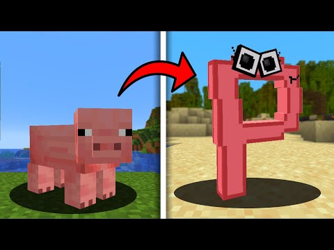 I made the Minecraft Mobs in Alphabet Lore Characters