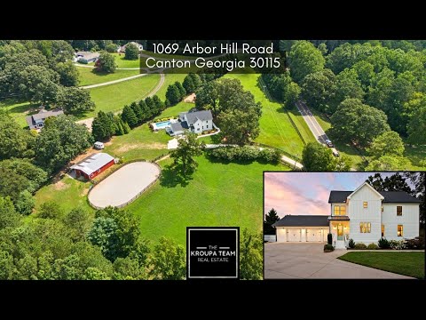 THE PERFECT MODERN FARMHOUSE IN CANTON GEORGIA - 1069 Arbor Hill Road