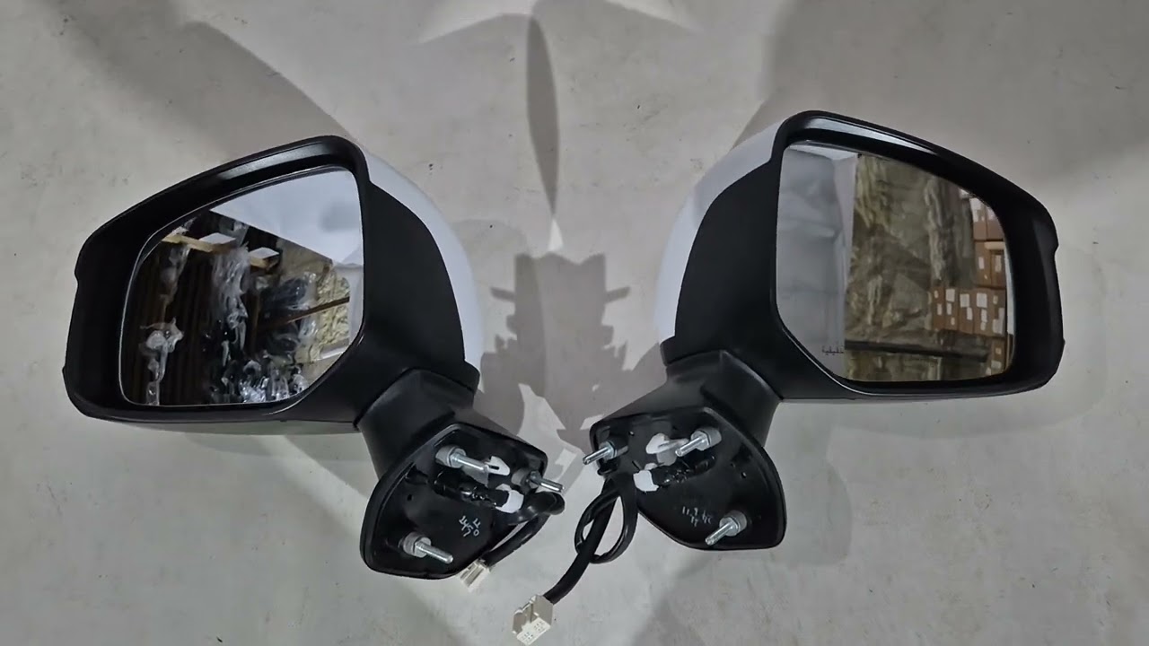 Toyota Land Cruiser 200 2007-2021 рр. Дзеркала в зборі (2шт., в стилі LC300) Video 1