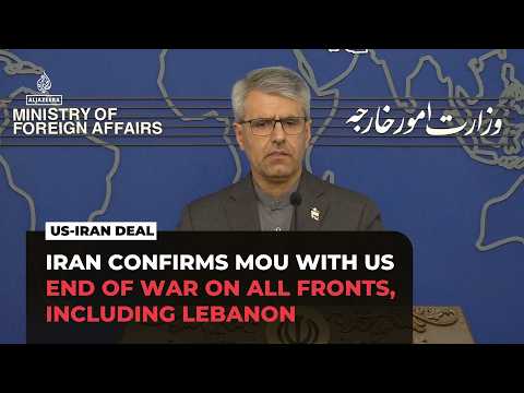 Iran says ‘peace deal’ ends US blockade, war on all fronts
