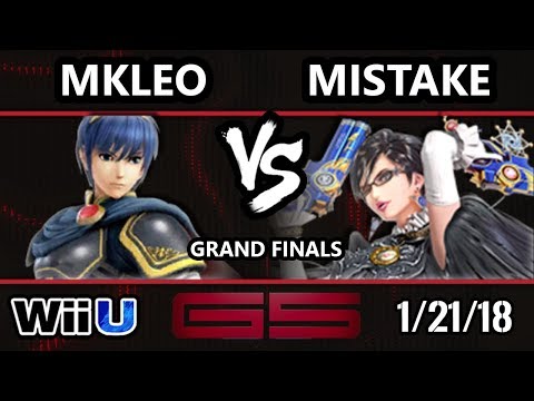 GENESIS 5 Smash 4 - FOX MVG | MKLeo (Marth) VS EMG | Mistake (Bayonetta) - SSB4 GF