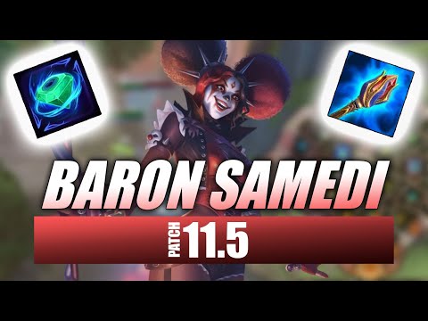 BARON SAMEDI is LOWKEY BROKEN | SMITE 11.5