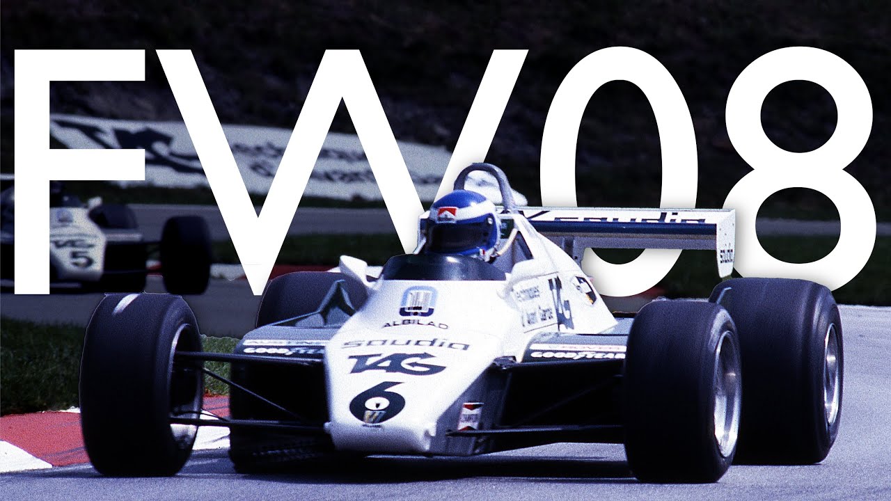 1982 Williams FW08-1 — 3.0L Cosworth DFV V8 sound recording