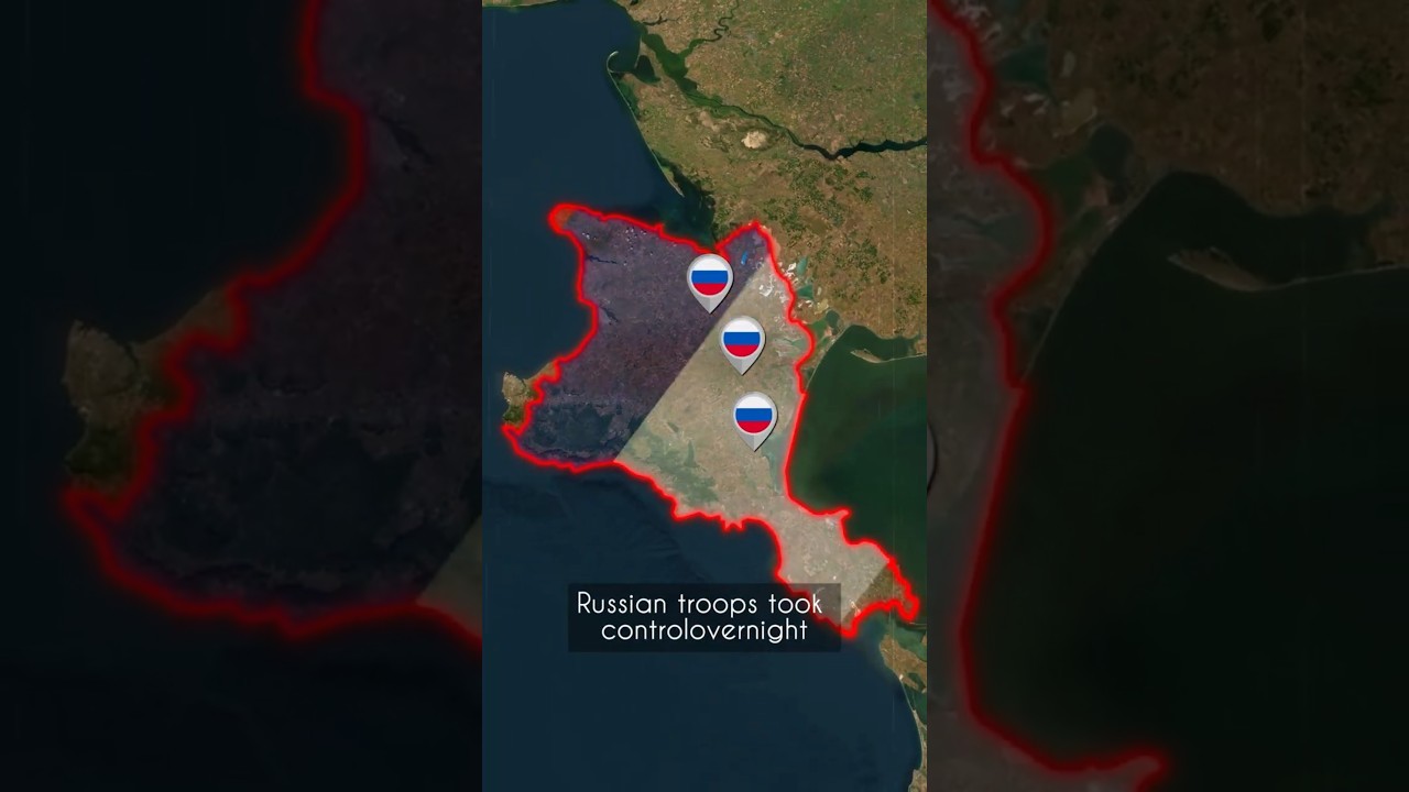 Crimea Geopolitical Hotspot - What Did Russia Do #Crimea #Russia #Ukraine #Geopolitics #Shorts