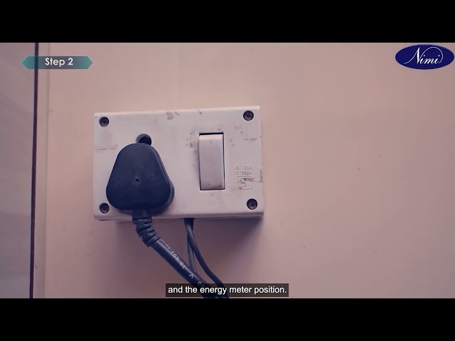 Install an inverter with battery connect in Domestic wiring for operation
