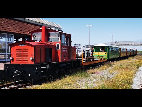 Mit schmaler Spur auf Langeoog Teil 1 (Hafen Langeoog-Langeoog Stadt)