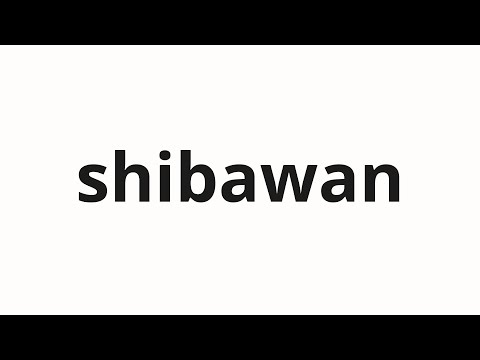 How to pronounce shibawan | 柴湾 (Shiba Bay in Japanese)