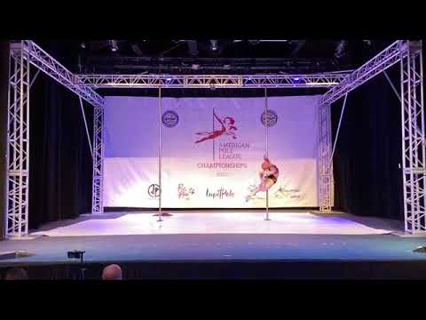 Kaeli Flaczinski, APL 2022, Artistic Pole, Semiprofessional, Senior Female