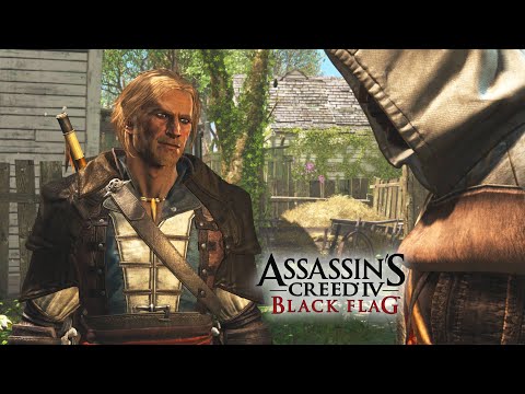 Assassin's Creed Black Flag Gameplay - Edward Kenway Templar Hunt in Kingston Ultra 4K 60FPS