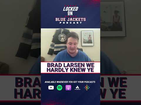 BLUE JACKETS RELIEVE BRAD LARSEN OF HEAD COACHING DUTIES