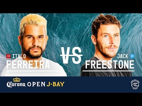 Italo Ferreira vs. Jack Freestone - Round of 32, Heat 16 - Corona Open J-Bay 2019
