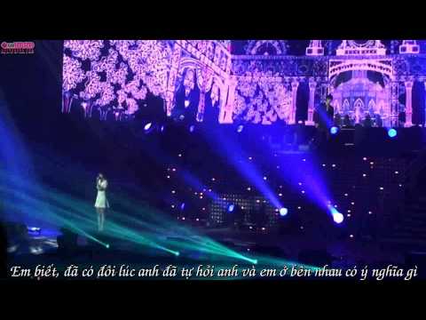 [VIetsub] Love always finds a reason - Soohyun (U-Kiss) Ft. Hyorin (Sistar) Music Bank in Paris
