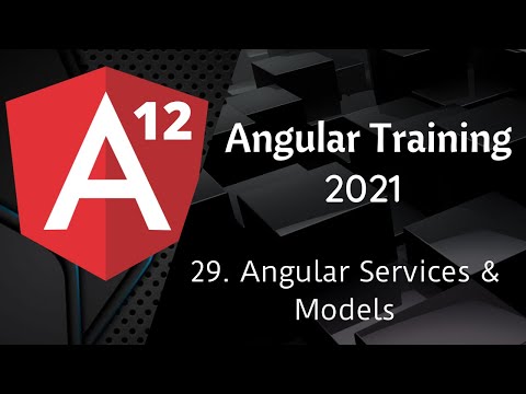 29 Angular Services Models Angular 12 Tutorial Naveen Saggam